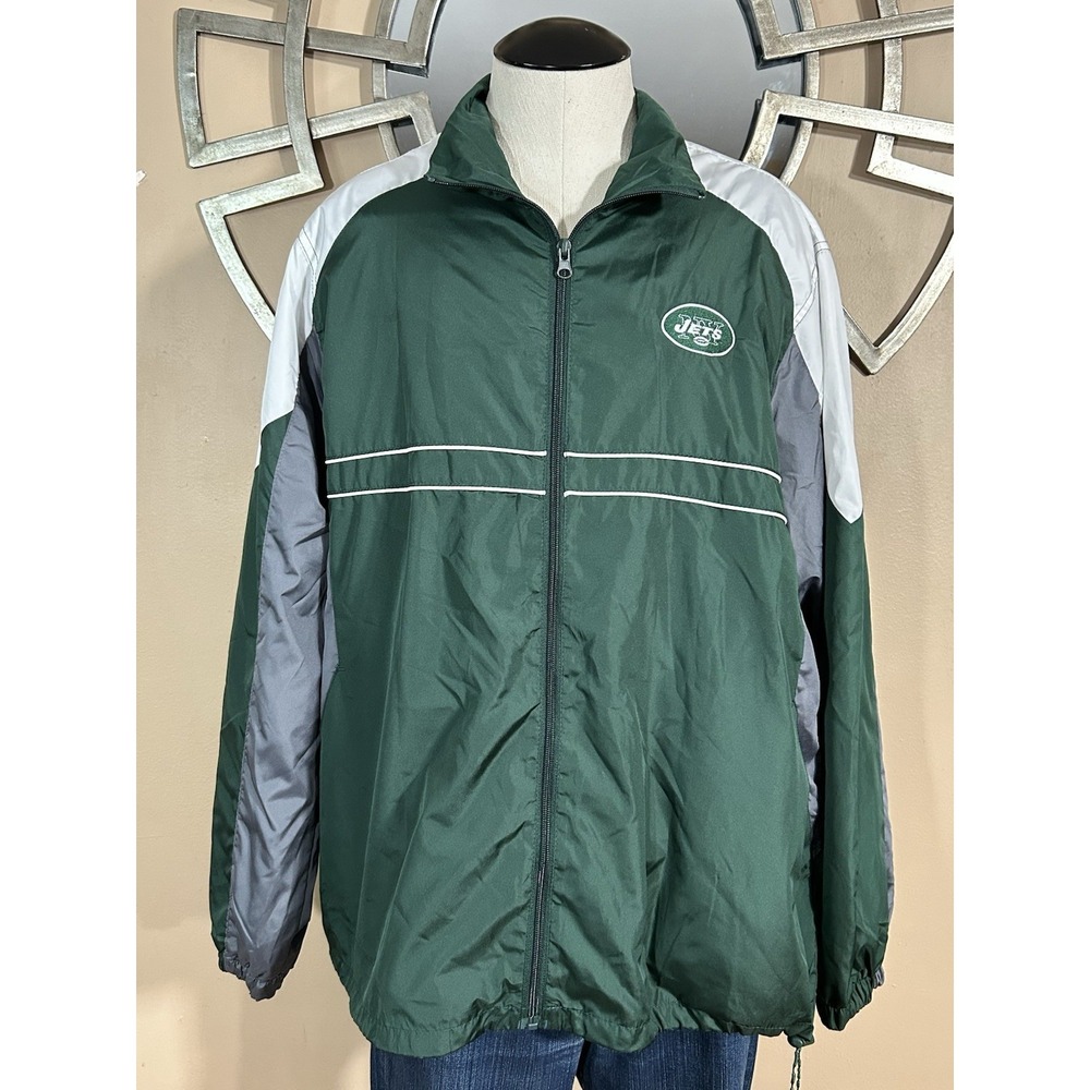NFL Team NY Jets Apparel by Dunbrooke‎ SI Windbreaker Jacket Sports Illustrated